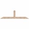 Ekena Millwork Portland Smooth Timber Gable Bracket, Douglas Fir, 84"W x 24"H x 3 1/2"D x 5 1/2"F, 7/12 Pitch GBW084X24X0406POR00SDF - alternate 1